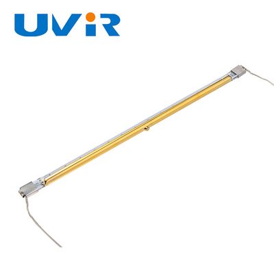 Good price SK17 Lampada di riscaldamento con rivestimento in oro Lampada a infrarossi a quarzo a tubo singolo 1000W in linea