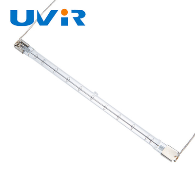 Lampade infrarosse del quarzo di UVIR, radiatore di vetro di quarzo di 235V 1000W per la macchina di salto