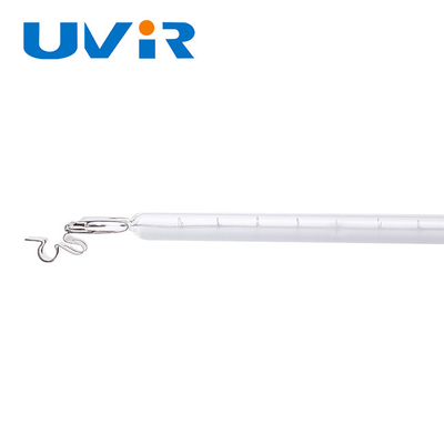 Good price Lampade di infrarosso bianche del quarzo, onda corta di base metallica Heater Tube infrarossa in linea