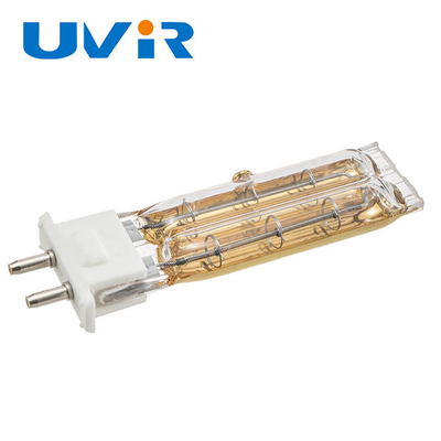 Prezzo buono Lampada riscaldante al quarzo a doppio tubo da 450W 115V con riflettore dorato in linea