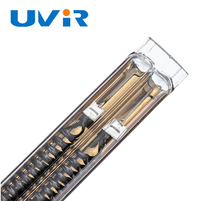 Good price rivestimento infrarosso di Heater Lamps Tubular Shape Gold del quarzo di 230V 2500W in linea