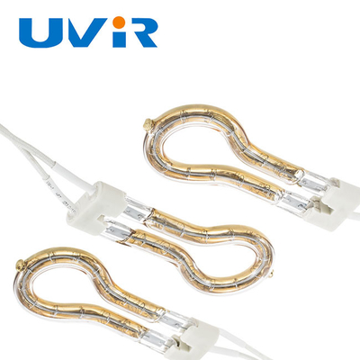 Prezzo buono Lampada a infrarossi UVIR 450W rivestita d'oro a filamento di tungsteno in linea