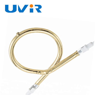 Buon prezzo Metropolitana di vetro di quarzo di Ring Infrared Lamps Tungsten Filament delle onde corte in linea