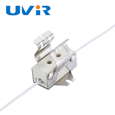 Good price colore d'argento bianco ceramico IR del supporto infrarosso della lampada di 250V 5KV in linea