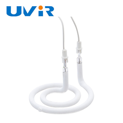 UVIR Ring Infrared Lamps, lampada ricoprente bianca 230V 1500W di Ir dell'alogeno della metropolitana del quarzo