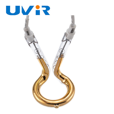Lampade di infrarosso di onda corta del OD 52mm per il riflettore di riscaldamento dell'oro