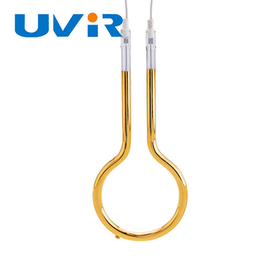 Good price Lampada di calore infrarossa delle onde corte di contorno del cerchio 1kW per la saldatrice di plastica in linea
