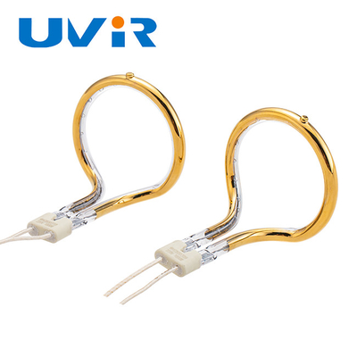 Buon prezzo Riflettore Ring Infrared Lamps, radiatori infrarossi dell'oro della metropolitana del quarzo di 220V 1000W in linea