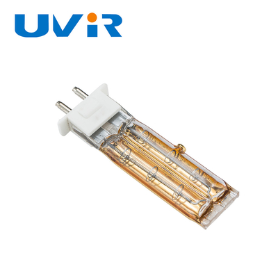 Good price Radiatore gemellato della lampada di infrarosso del quarzo della metropolitana TC04 500W 115V con il riflettore dell'oro in linea